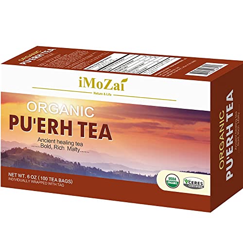 Imozai Organic Puerh Tea Bags