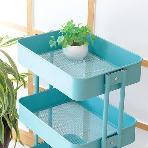 折りたたみ 収納 ワゴン 緑 キャスター ボックス ランドリー ラック