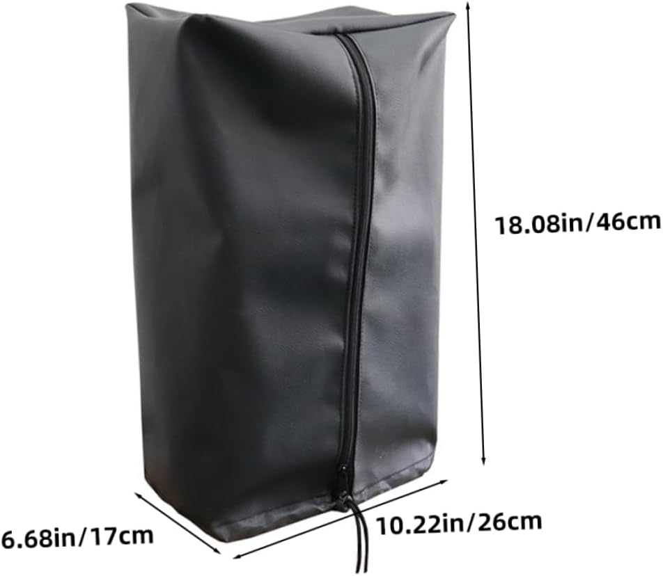 Beer Tower Cover for Residential Kegerators and Outdoor Use Black PU