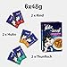 Felix Soup, Suppe für Katzen mit zarten Stückchen, Sorten-Mix, 8er Pack (8 x 6 Beutel à 48g)