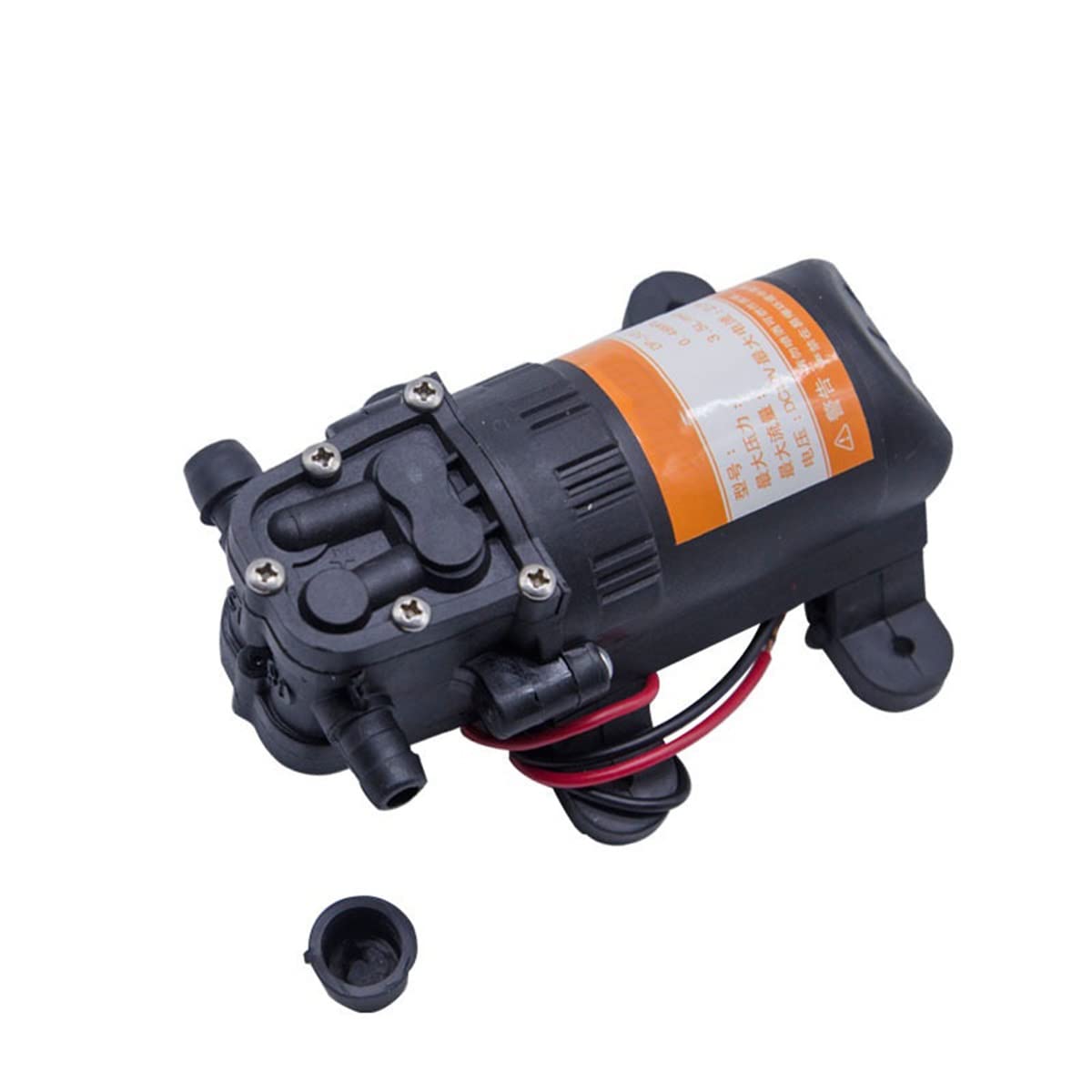 Pompe idrauliche, Parti e Accessori DC 12V 70PSI 3.5L/ Min Pompa agricola for Acqua elettrica Nera Micro 12 V.