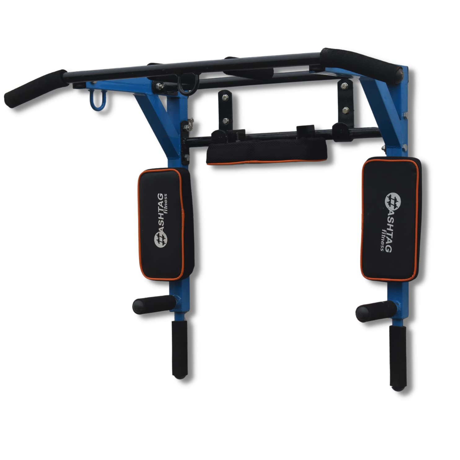 HASHTAG FITNESS Wall mount pull up bar, wall mount 3 in 1, dips station