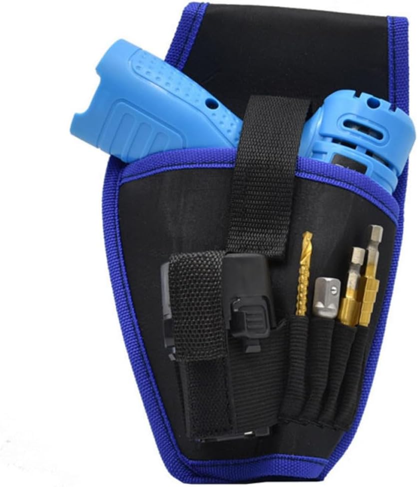Electrician Tool Belt Pouch Bag Holder in Blue