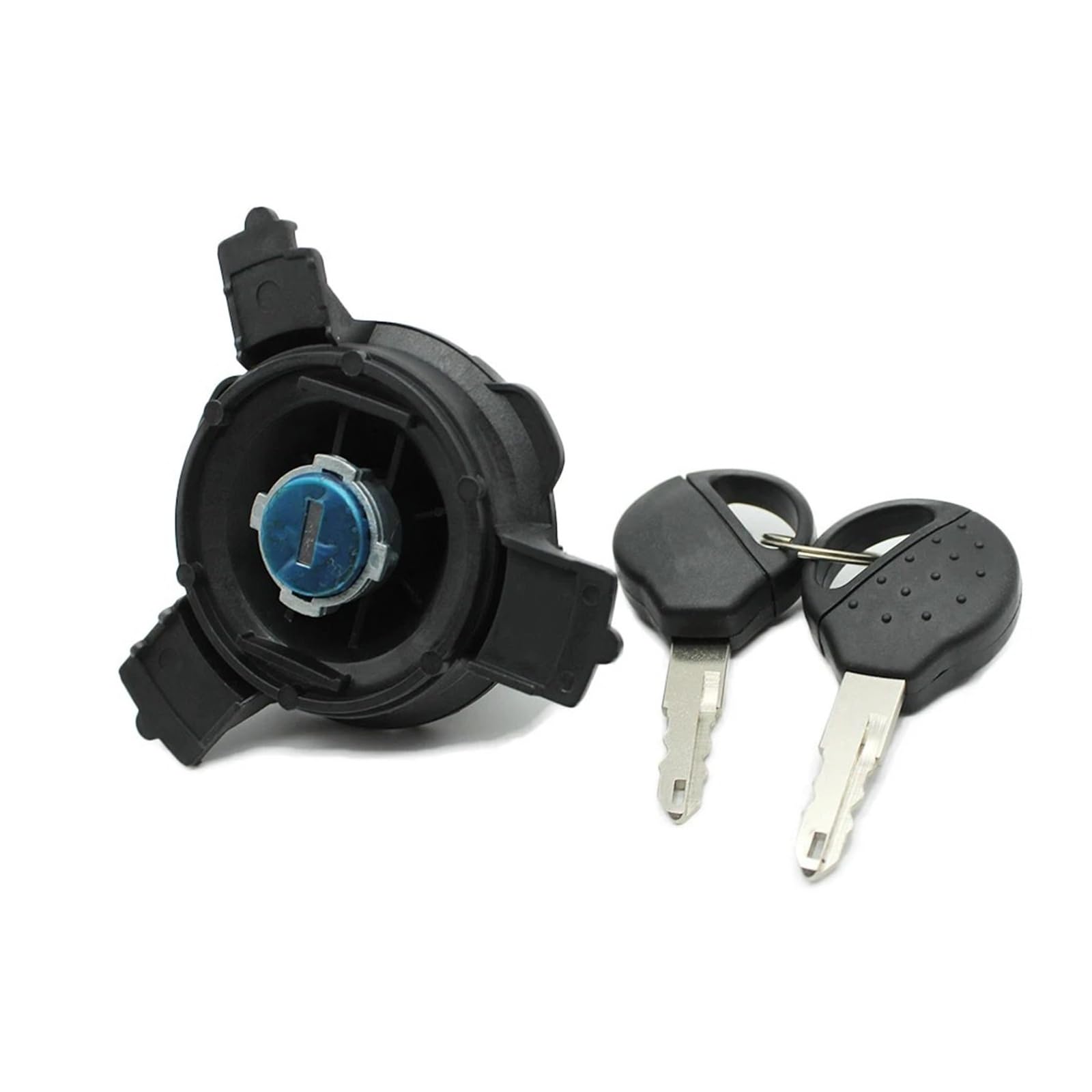 FNERRMEVC Fuel Tank Cap Lock With Two Keys For Peugeot 206 207 Fuel Tank Cover Fuel Tank Cap