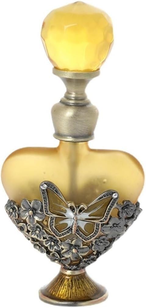 XCFTYRU Vintage perfume bottle， Empty 5ml Mini Glass Travel for Decoration