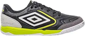 Chuteira Umbro Futsal Pro Challenge Uptake Preto Verde Limão e Branco