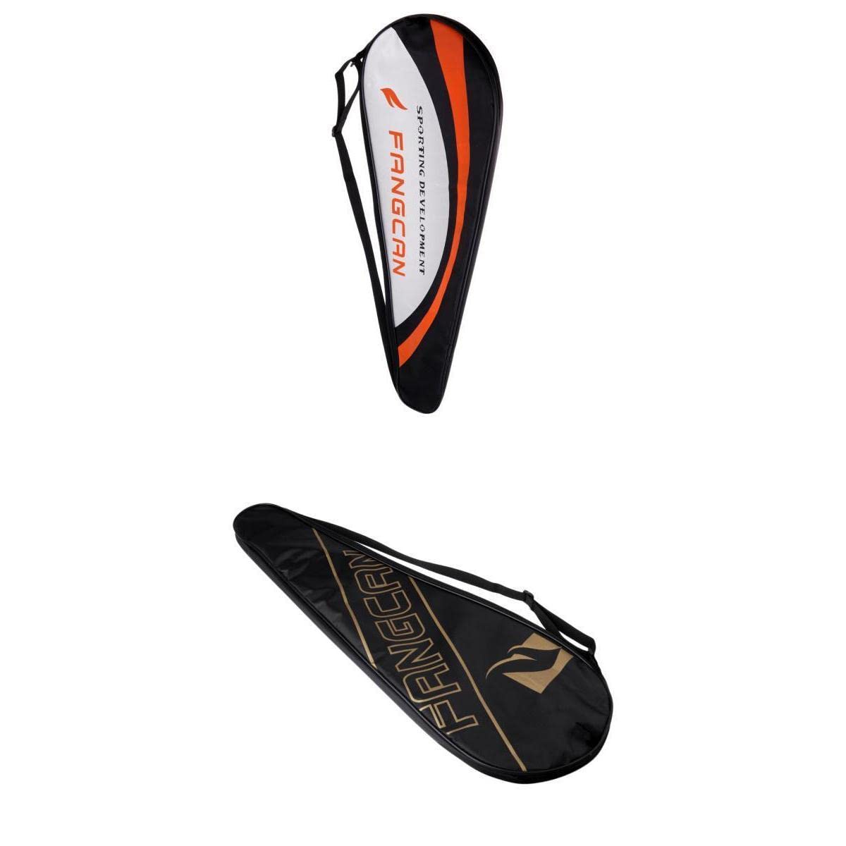 Portable Badminton Racket Case Full-Covered Shoulder Soft Covers 2 Pieces| Sports Equipment | Outdoor Sports Gear | Exercise Gear-picture-22