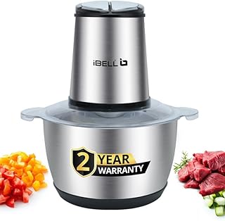 IBELL MT200SM Electric Chopper,
                            2-Yr Warranty, 2 Litre Stainless Steel Bowl,
                            700W, Multi Purpose for Cutting Slicing
                            Meat,...