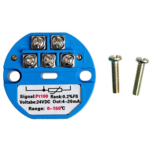 Sensores transmisores de temperatura PT100 0-150℃ 4-20mA salida 0,2% módulo de precisión