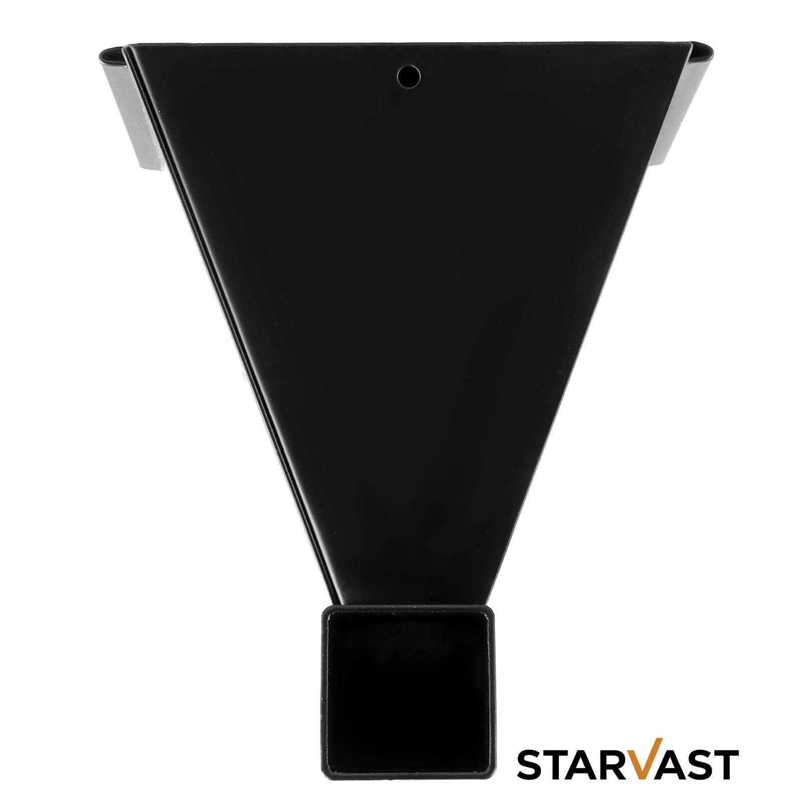STARVAST Kugelfang 14x14 cm Trichter aus Metall inkl 200 Luftgewehr Zielscheiben für Pistole Luftgewehr Airsoft Target Zielscheibe für Kugelfang14x14cm