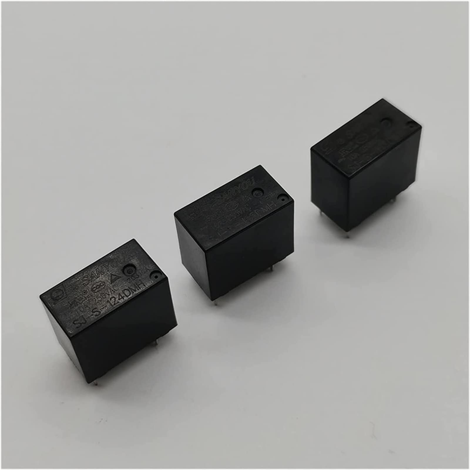 Relais 5PCS Industrielle elektronische Leiterplatte DIY Dmh|sj-s - 105 112 124dmh 5v12v2v 10A 250V 4-poliges Schließerrelais) Ersatzteile (Size : SJ-S-105DMH-(24V))