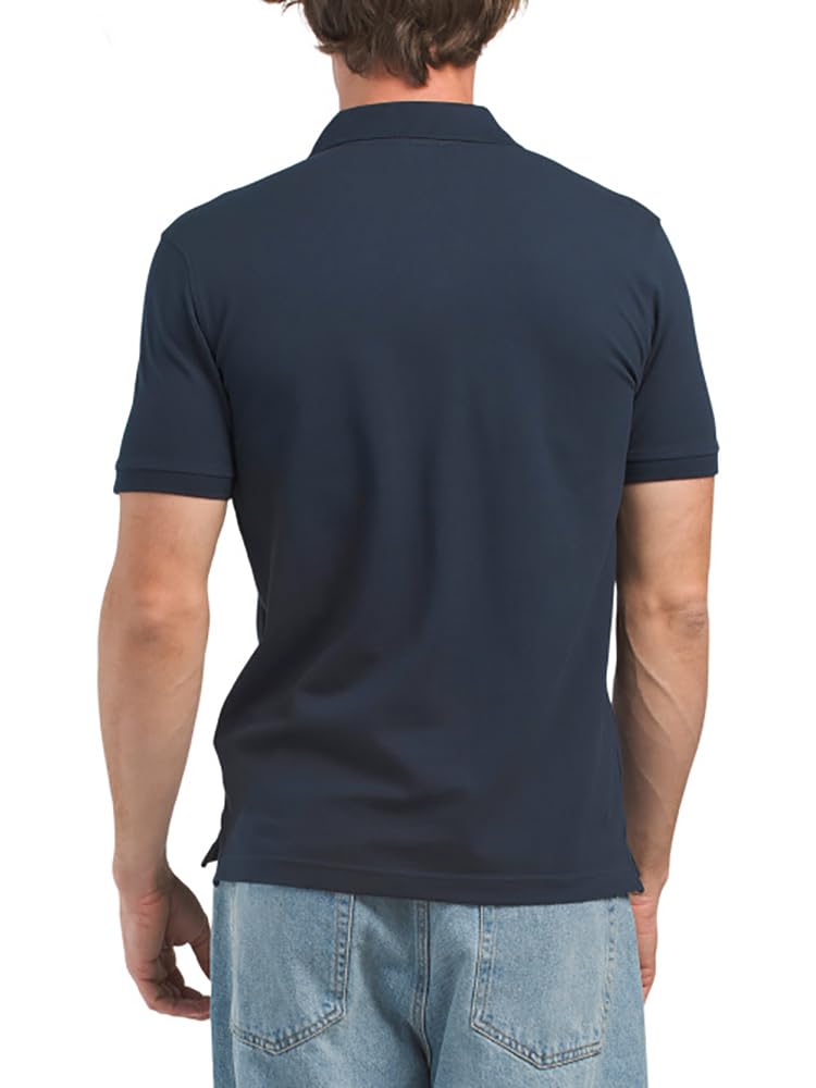 Diesel - Męska koszulka polo Slim Fit z logo Stretch Cotton Pique - T-Smith 250104