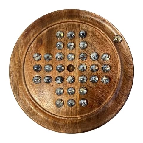 Jeu de solitaire en bois Thorness Cover