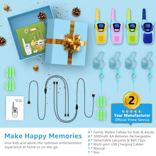 50% Off Topsung Walkie Talkies for Kids & Adults - Image 8