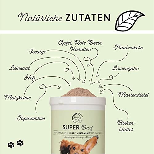 Annimally Super Barf XL Pulver für Hunde Complete 1 kg