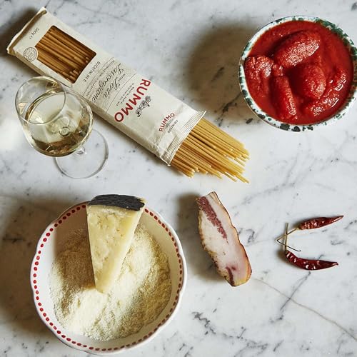 Rummo Bucatini Pasta N.6 - Bucatini Pasta Noodles, Dry Pasta, Durum Wheat Semolina Pasta, Bronze Cut, Imported from Italy - 16 Ounce (Pack of 5) - Image 5