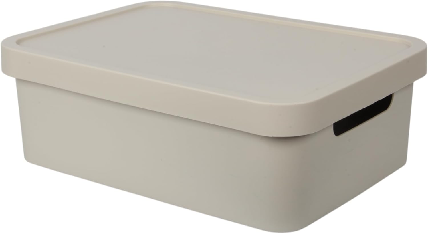 Jolie Max Plastic Storage Box with Lid, 19L Capacity, Solid Matte ...
