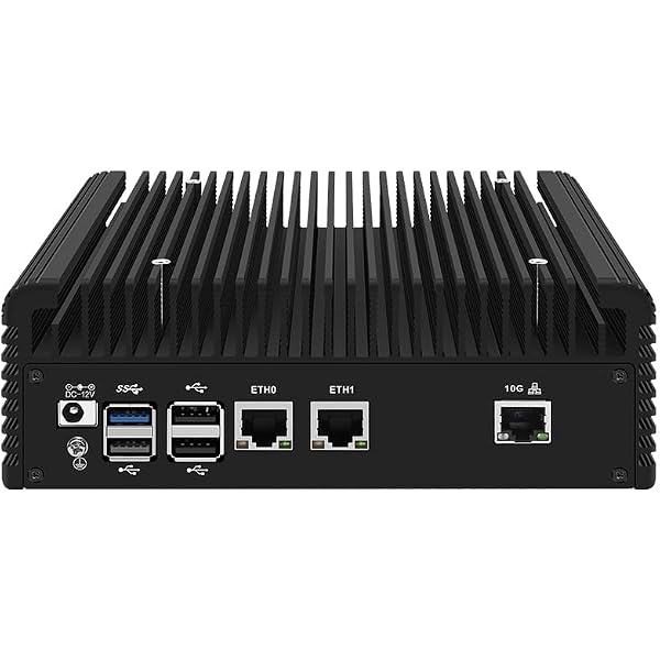 Mini komputer bez wentylatora Alder Lake N200 do 3 7 GHz BEZ DDR5 RAM NO M.2 NVMe SSD sprzęt zapory sieciowej AQC113C-B1-C 10GbE RJ45 2x2.5GbE LAN OPNsense Appliance AES-NI 2HD TF WiFi