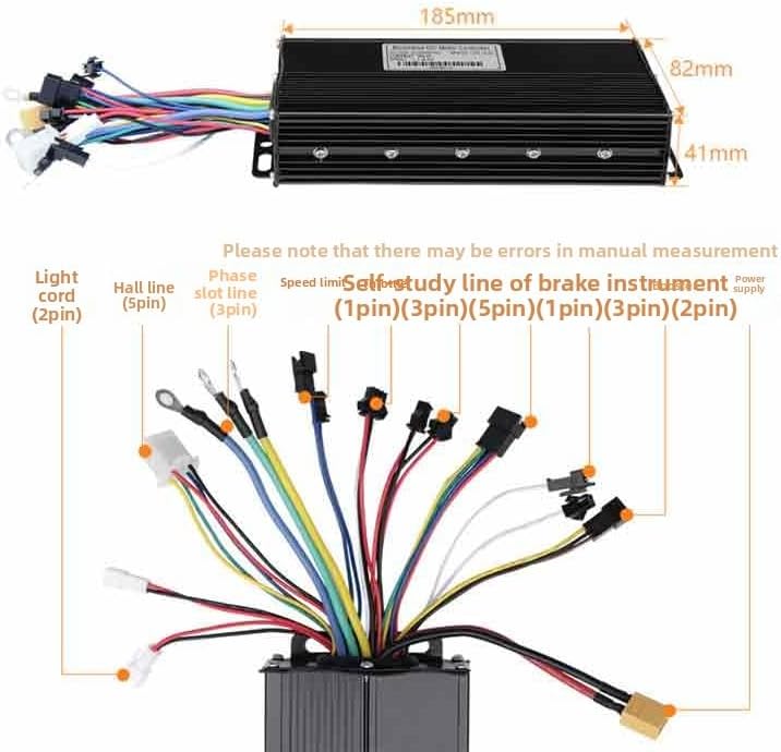 Wiring diagram for mGYDY electric bike controller
