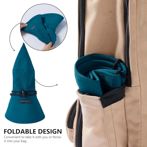 Image of UPF 50+ Bucket Sun Hat with Laser Perforated Mesh Cooling Adjustable Breathable Lightweight for Outdoor Men Women