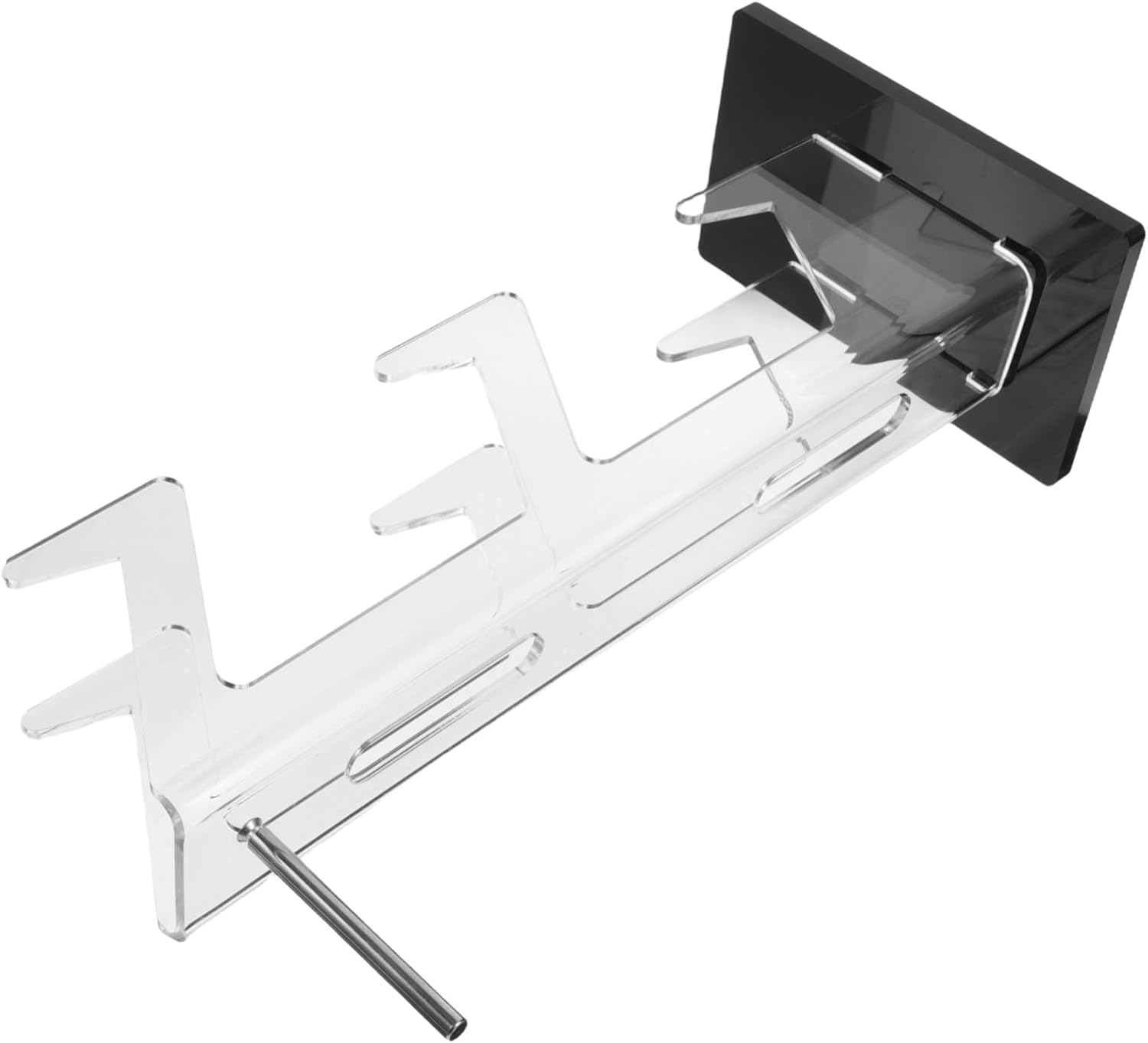 Uonlytech Acrylic Controller Display Stand for Desk Headset Rack and Earphone Holder Sleek Gaming Organizer for Controllers and Accessories Space-saving Design for Gamers