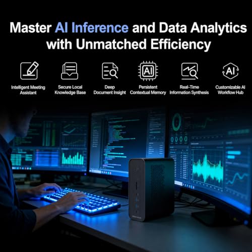 Image of NextNuc Apexis AI395 AI Mini Desktop Workstation, Run AI models locally