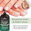 ALL-Natural-Tea-Tree-Body-Wash-Fights-Body-Odor-Athletes-Foot-Jock-Itch-Nail-Issues-Dandruff-Acne-Eczema-Yeast-Infection-Shower-Gel-for-Women-Men-Eucalyptus-Aloe-Skin-Cleanser-16-fl-oz ALL Natural Body Wash - Fights Body Odor, Athlete’s Foot, Jock Itch, Nail Issues, Dandruff, Acne, Eczema, Shower Gel for Women & Men, Skin Cleanser -16 fl oz (Tea Tree Eucalyptus)