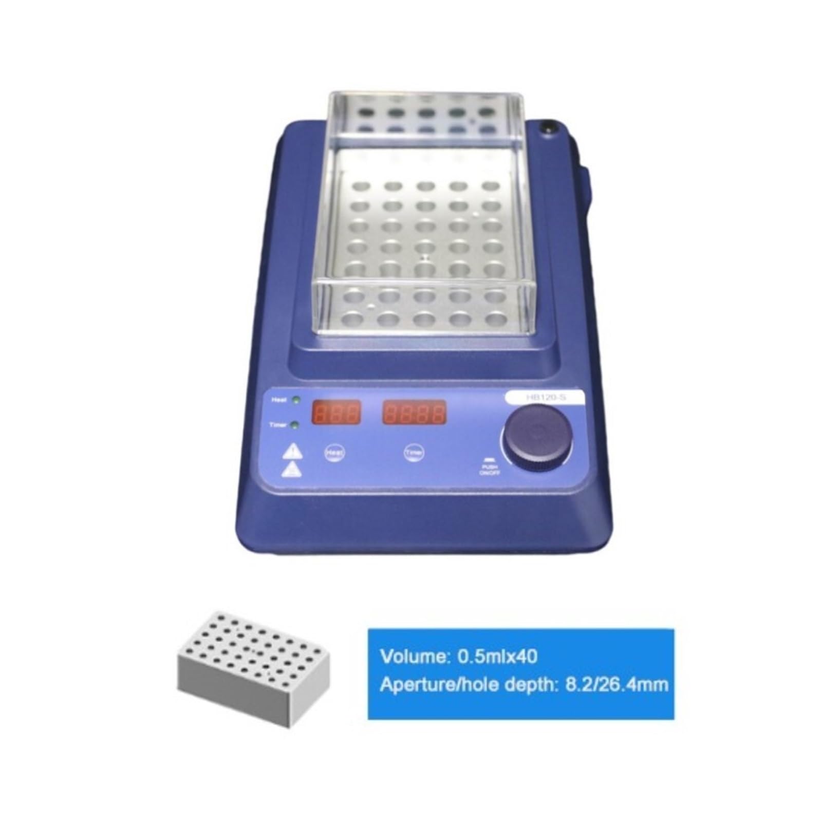 Digital Display Thermostatic Dry Bath Incubator with Heating Block
