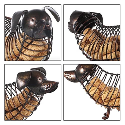 Accessoires de vin originaux - Idée cadeau figurine décorative porte-bouchon