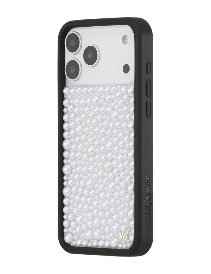 Image of Wildflower Cases - iPhone 17 Pro Max Compatible - Pearl | White