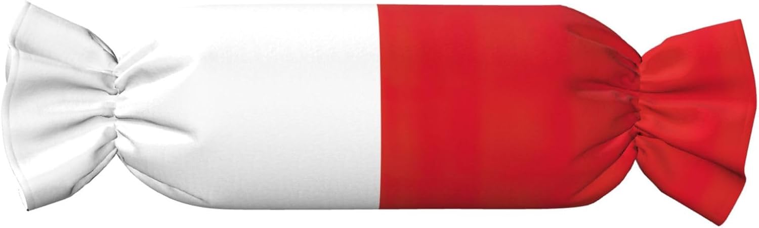 Flag of Chile Print Candy Cylindrical Comfortable Pillow Throw Pillows Home Decor Easy Maintenance