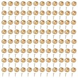 Utilisation polyvalente : le fermoir à épingle (8 × 6 × 1 cm) est adapté pour différentes broches, médailles, travaux manuels et accessoires de mode pour remplacer facilement les fermoirs endommagés ou perdus. Que ce soit pour les badges d'événement, les cartes professionnelles, les broches d'étudiant ou les bijoux faits à la main, l'épingle à nourrice papillon offre un maintien sûr pour de nombreuses applications.