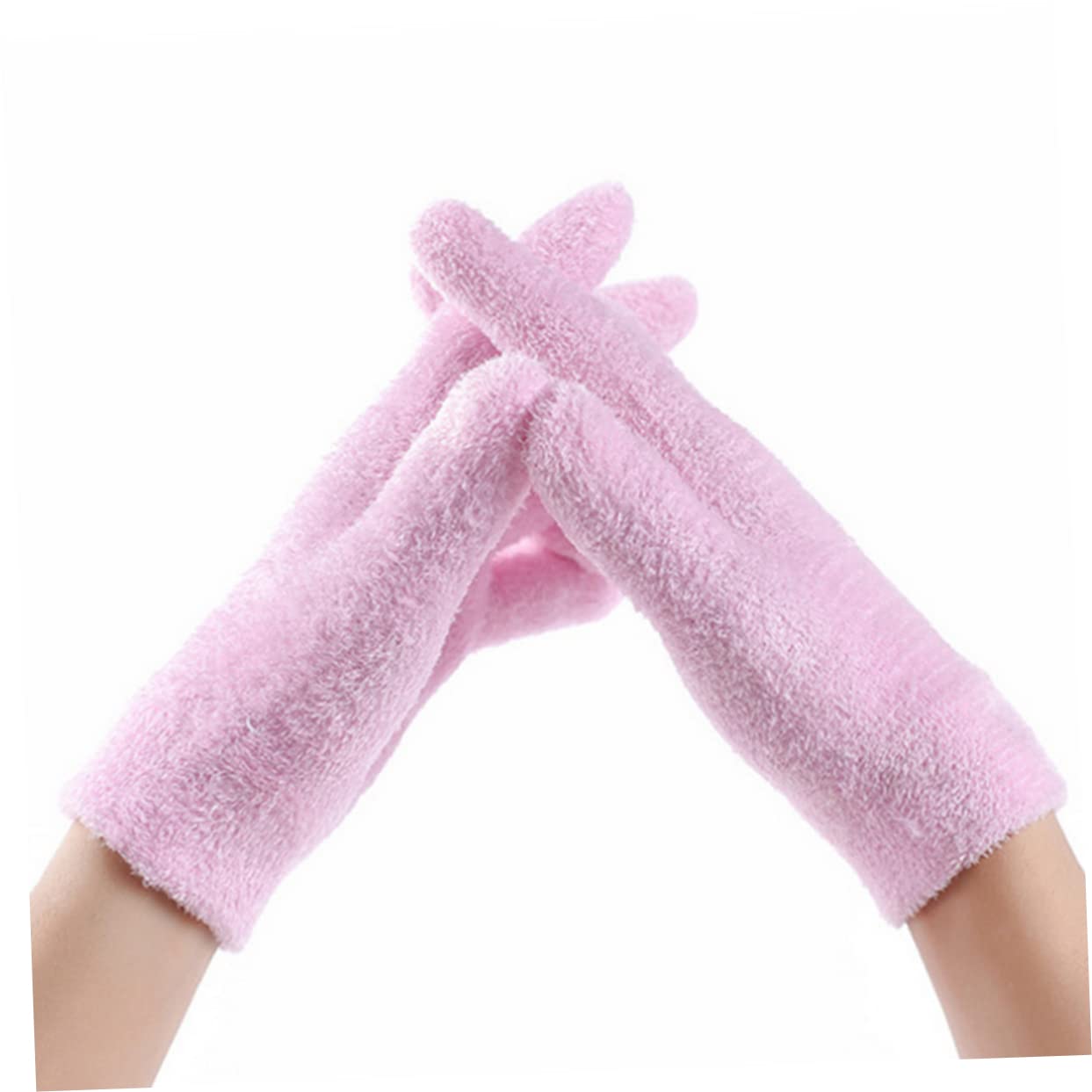 Hemobllo 2paia Guanti e Calzini Idratanti Per Gel Infuso Di Minerali Per Riparazione Di Mani e Piedi Secchi e Screpolati