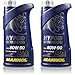 Produktbild QR-Parts Set 85447914 MN8106-1 2L Original MANNOL Hypoid Getriebeöl 80W-90 API GL 4/GL 5 LS