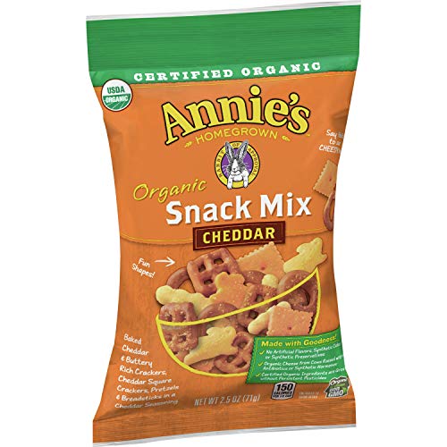 Annie's Organic Cheddar Snack Mix, 2.5 Oz (Pack Of 12) #TOP15