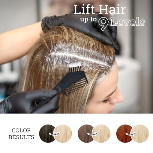 image for BELEZALIB Hair Bleach Kit, Hair Lightener for Dark Hair, Color-Freedom