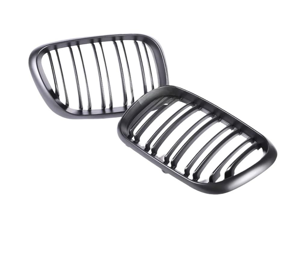 Calandre avant voiture X5 E53 carbone pour remplacer grille usée