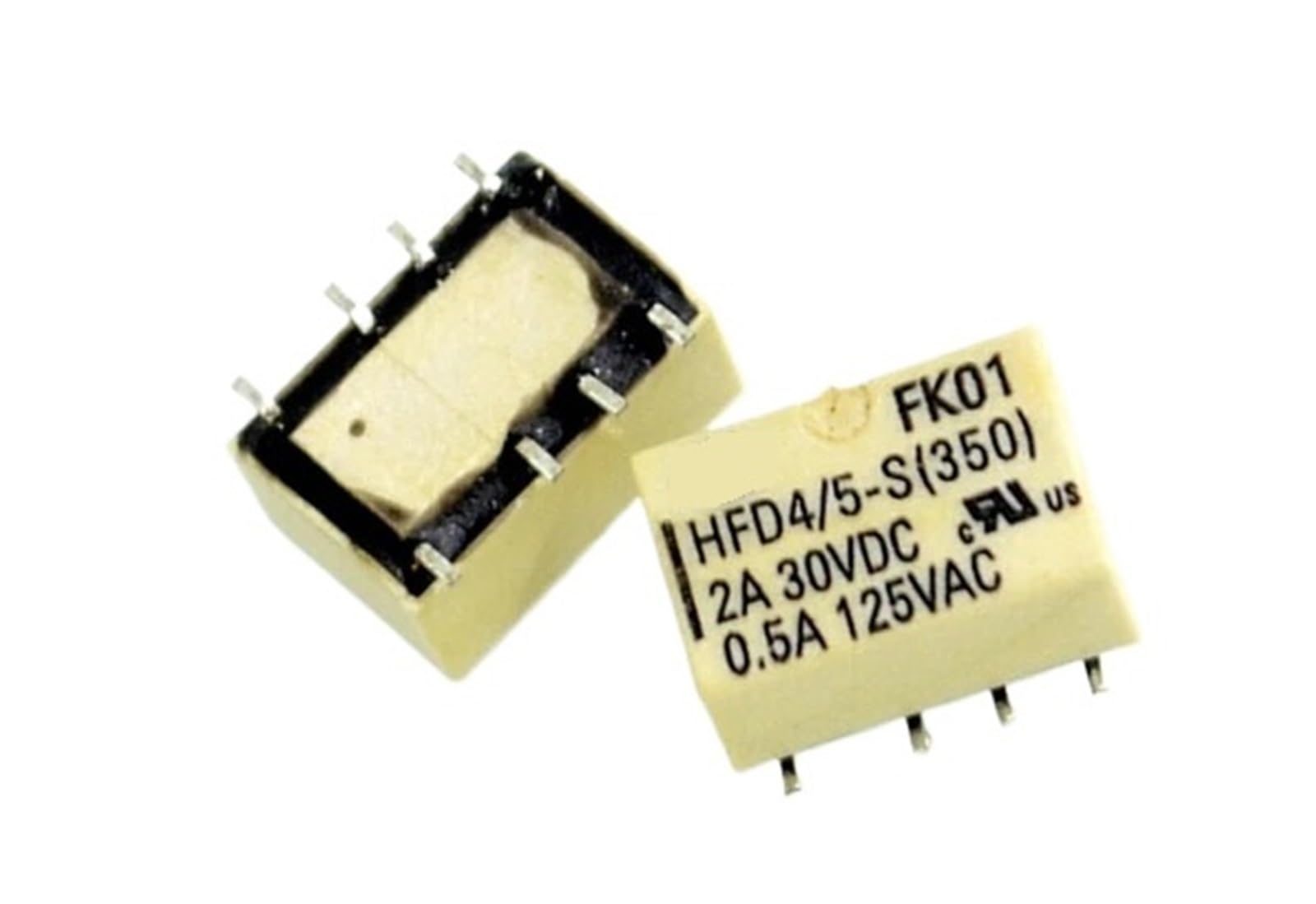Relais de télécommunication 5V HFD4 pour circuit imprimé CMS SOP8