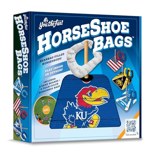 Sacs pour fer à cheval NCAA Kansas Jayhawks accessoire jeu