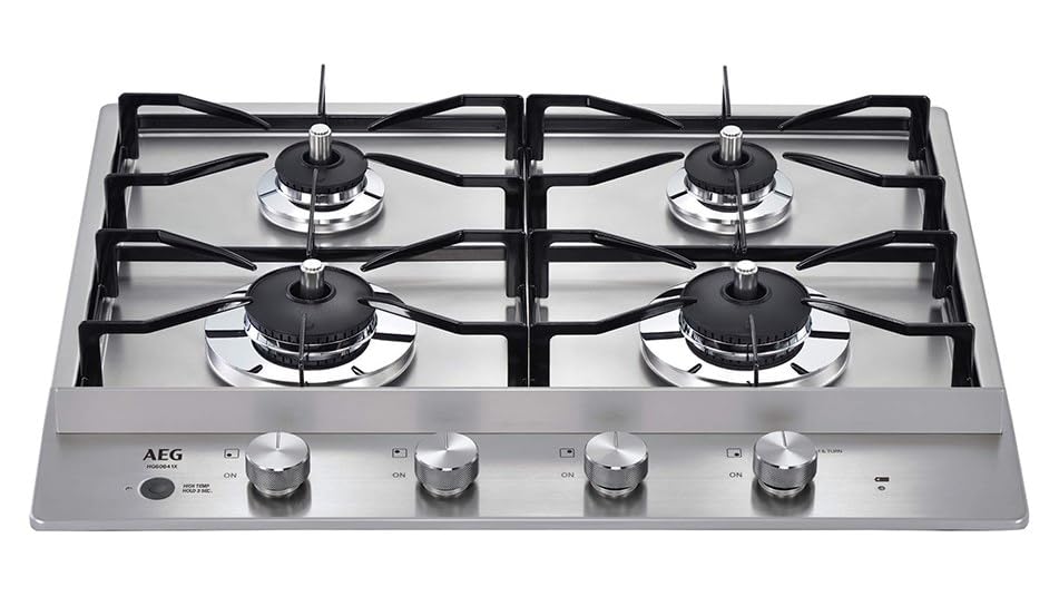 Amazon.co.jp: AEG ドロップインタイプ 4口 ガスクッキングヒーター 