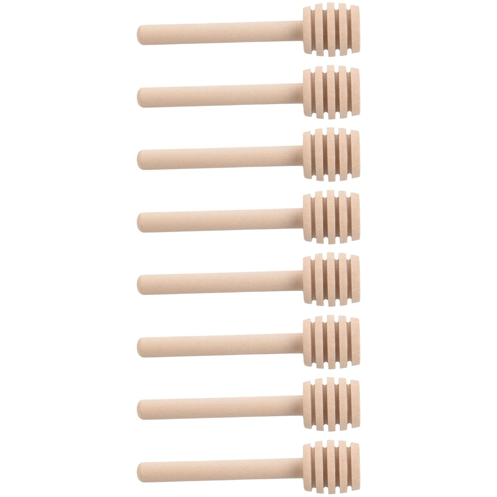 Hndhbfgrt 400 Pack of Mini 3 Inch Wood Honey Dipper Sticks, Individually Wrapped, Server for Honey Jar Dispenser Drizzled Honey