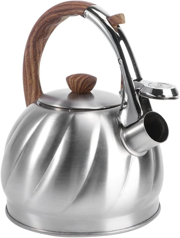 Bouilloire sifflante inox de qualité supérieure pour plaque de cuisson gaz - 5