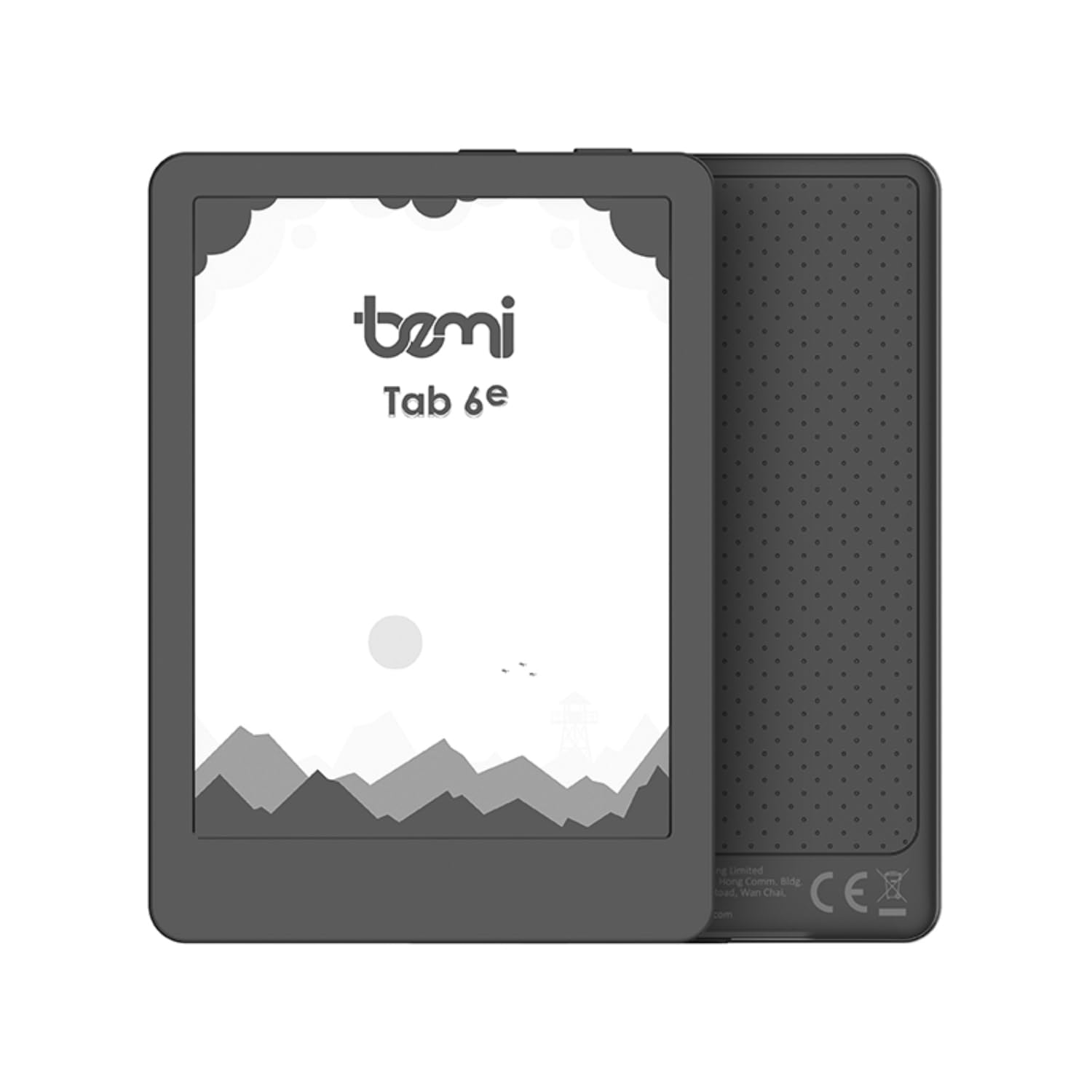 Bemi Cognita Tab 6E Czytnik E-booków 6" E Ink Carta, Legimi i Empik Go, Android, WiFi 5, Bluetooth 5.0, 32GB, SmartLED, Audiobooki, PDF Reflow
