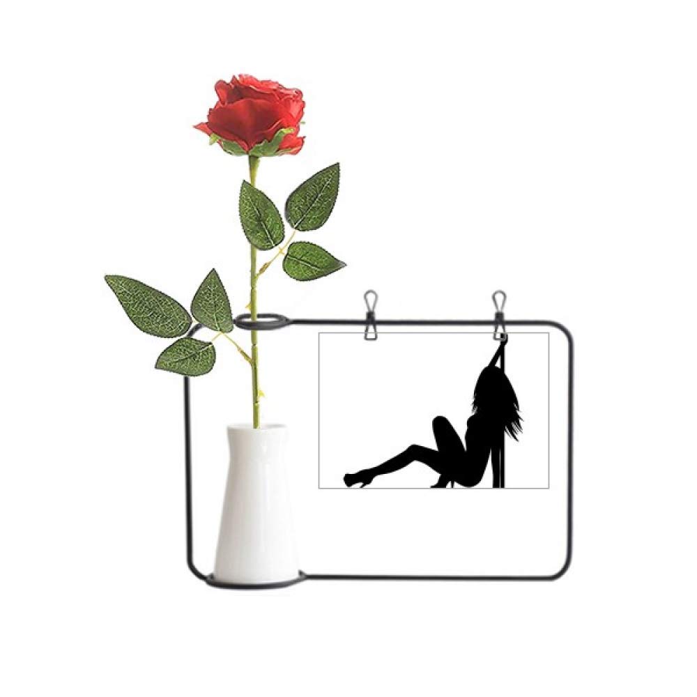 Fleur de rose artificielle suspendue lierre décoratif pour tuyau et salon