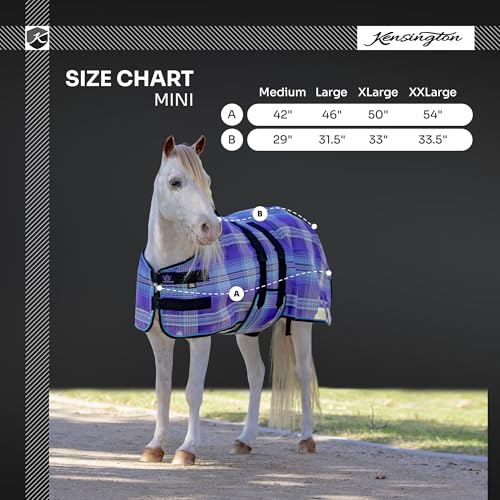 Image of Kensington Protective Products TEXTILENE Miniature Horse Fly Sheet, Merlot, 50-in