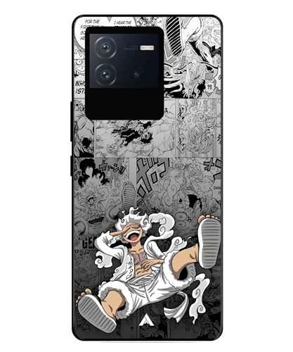 Image of Premium Anime 2 Case for iQOO Neo 6 (Glossy Finish) Soft-Touch Metal TPU Back Cover, Shockproof, Designer, Aesthetic Mobile Phone Case