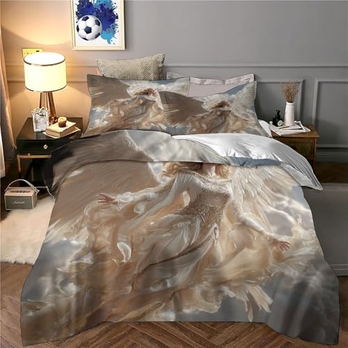 Parure de lit amphibiens 3D housse de couette double 200x200cm