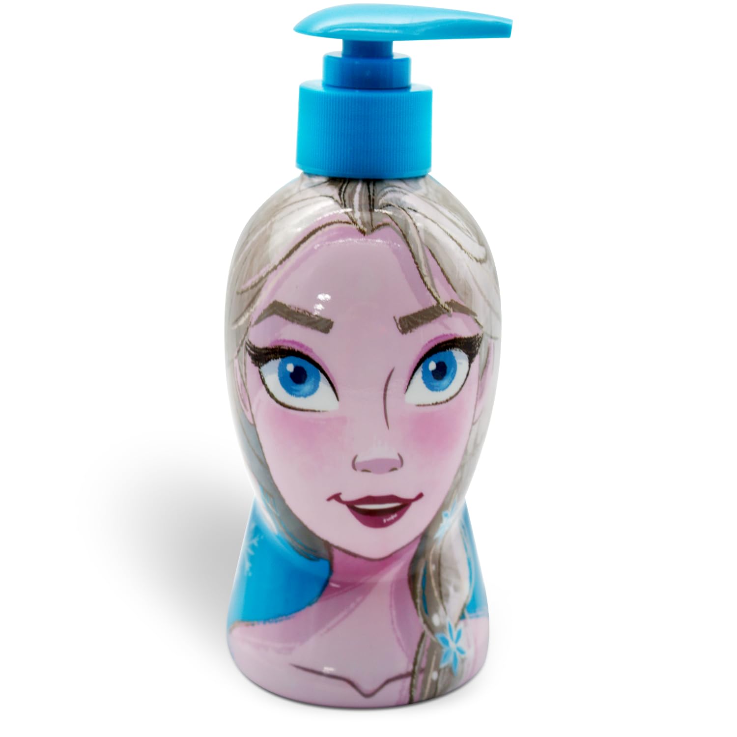 Disney Frozen Kids 2-in-1 Bubble Bath & Shampoo with Pump Dispenser - Gentle, Paraben-Free Bath & Hair Wash with Vitamin E & A, pH Balanced for Sensitive Skin - Scented, for Children Aged 3+, 300ml