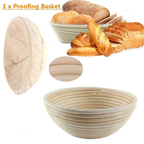 Openuye Cesto para Pão de Ratã