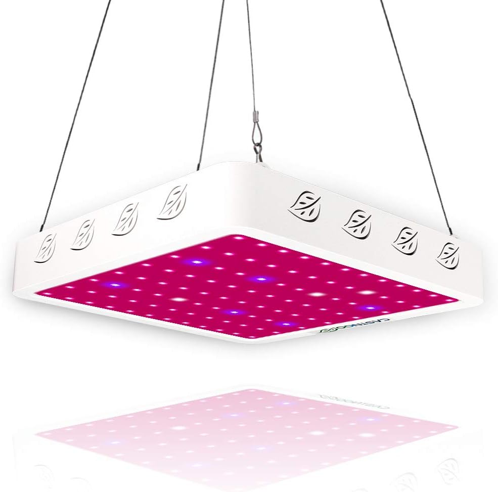 Upgrade LED Grow Light, Plant Grow Light Full Spectrum for Indoor Plants 600 Watt Growing Lamp Fixture for Indoor Plants/Seed Starting/Flower/Vegetable